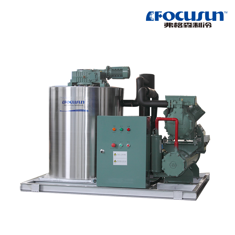 4T Seawater Marine Flake Ice Machine