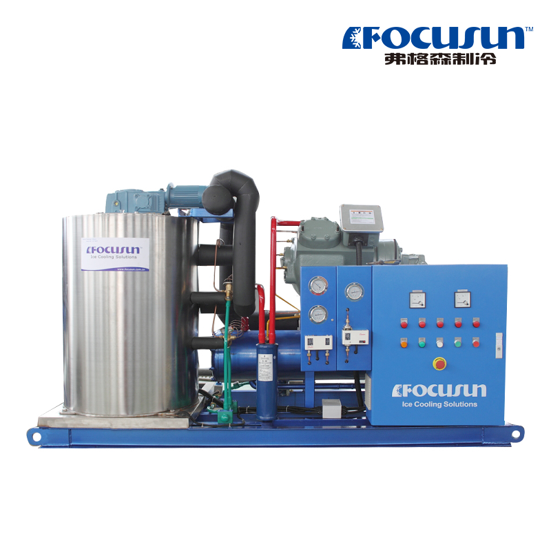 5T Seawater Marine Flake Ice Machine
